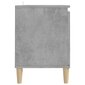 TV-taso täyspuiset jalat betoninharmaa 103,5x30x50 cm hinta ja tiedot | TV-tasot | hobbyhall.fi