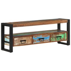 TV-taso 120x30x45 cm kierrätetty täyspuu hinta ja tiedot | TV-tasot | hobbyhall.fi