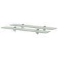 Kelluvat hyllyt 2 kpl lasi 60x20 cm 8 mm hinta ja tiedot | Hyllyt | hobbyhall.fi