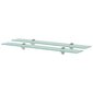 Kelluvat hyllyt 2 kpl lasi 70x10 cm 8 mm hinta ja tiedot | Hyllyt | hobbyhall.fi