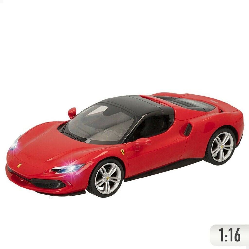 Kauko-ohjattava auto Rastar Ferrari 296 GTS, 1:16 hinta ja tiedot | Poikien lelut | hobbyhall.fi