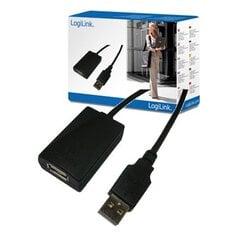 LogiLink UA0001A, USB-A, 5 m hinta ja tiedot | Kaapelit ja adapterit | hobbyhall.fi