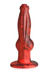 Vibruojantis dildo XR Brands, juodas/baltas hinta ja tiedot | Dildot | hobbyhall.fi