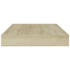 Kirjahyllytasot 4 kpl Sonoma-tammi 100x10x1,5 cm lastulevy hinta ja tiedot | Hyllyt | hobbyhall.fi