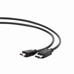 GEMBIRD kaapeli DISPLAYPORT M -> HDMI M 1,8M hinta ja tiedot | Gembird Kodinkoneet ja kodinelektroniikka | hobbyhall.fi