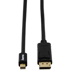 Hama Mini DisplayPort -- DisplayPort kaapeli / 1,8 m, 00054563 hinta ja tiedot | Hama Kodinkoneet ja kodinelektroniikka | hobbyhall.fi