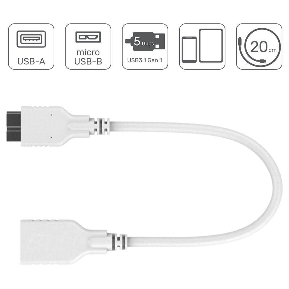 Unitek USB 3.0 - micro USB hinta ja tiedot | Kaapelit ja adapterit | hobbyhall.fi