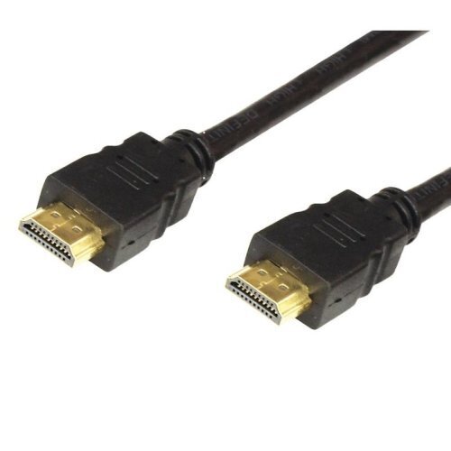 Blackmoon (51822) HDMI-kaapeli 5 m, 24 K, High Speed V1.4 hinta ja tiedot | Kaapelit ja adapterit | hobbyhall.fi