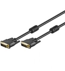 GB DVI CABLE 1.8M, DVI-D-DVI-D BULK G hinta ja tiedot | Kaapelit ja adapterit | hobbyhall.fi