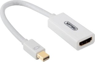 Unitek Mini DisplayPort uros, HDMI Type A naaras hinta ja tiedot | Kaapelit ja adapterit | hobbyhall.fi