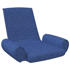 Taitettava patja-tuoli, sininen, kangas hinta ja tiedot | Säkkituolit, rahit ja penkit | hobbyhall.fi