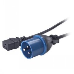 APC POWER CORD, C19-IEC309 16A, 2.5M hinta ja tiedot | Kaapelit ja adapterit | hobbyhall.fi