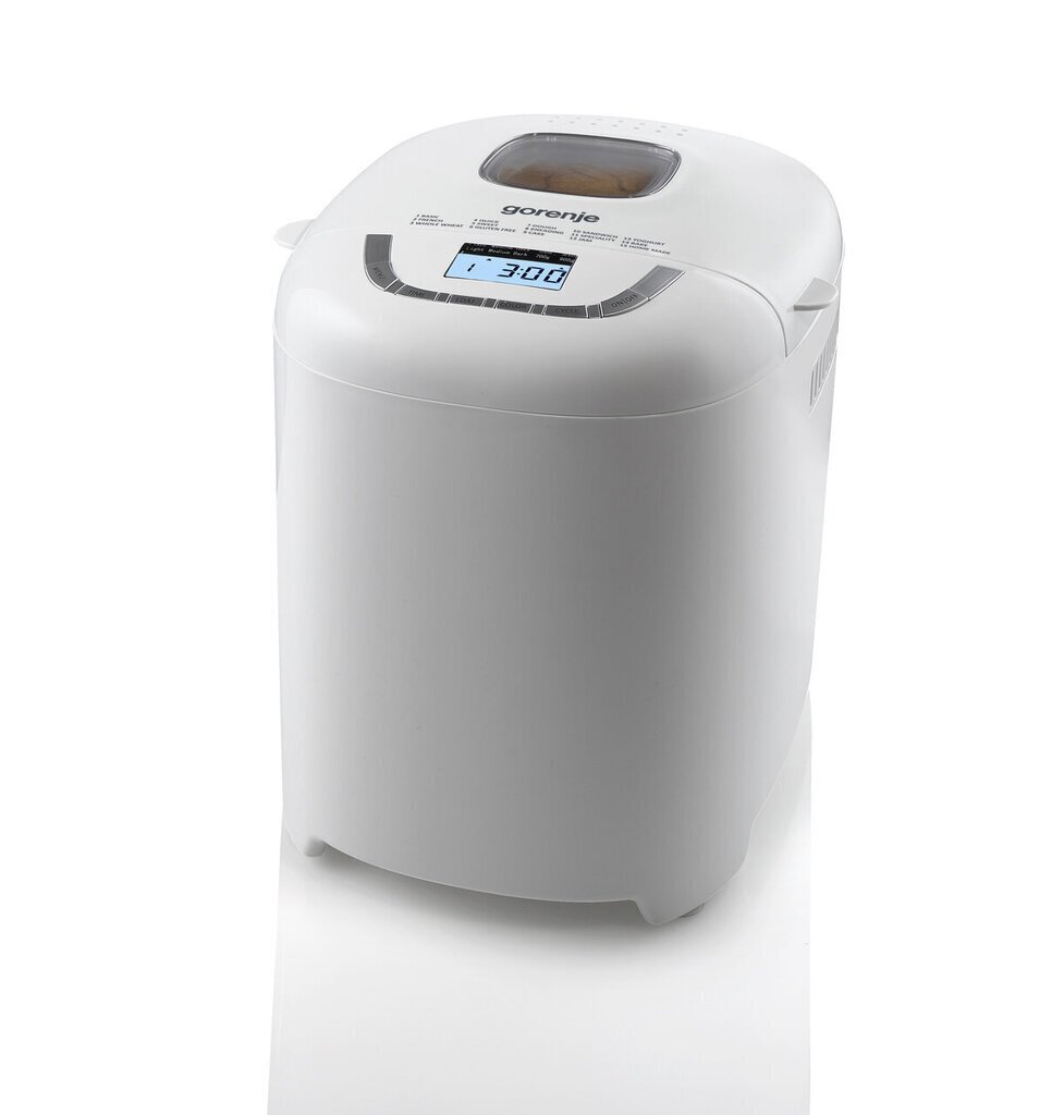 Gorenje Bread maker BM910WII White, 550 hinta ja tiedot | Leipäkoneet | hobbyhall.fi