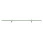 Kelluvat hyllyt 2 kpl lasi 80x10 cm 8 mm hinta ja tiedot | Hyllyt | hobbyhall.fi