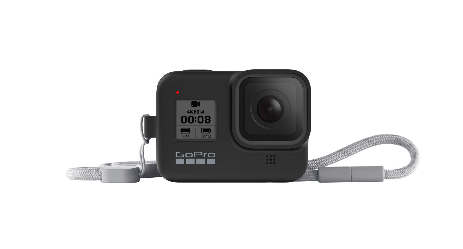 GoPro-holkki + kaulanauha HERO8 Musta, musta hinta ja tiedot | Videokameralaukut | hobbyhall.fi