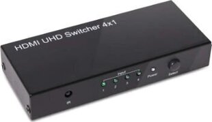 CLUB 3D HDMI 2.0 UHD SwitchBox 4 Ports hinta ja tiedot | Adapterit | hobbyhall.fi