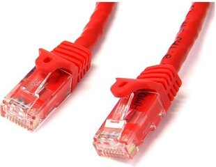 STARTECH 1m Red Snagless Cat6 UTP Patch hinta ja tiedot | Kaapelit ja adapterit | hobbyhall.fi