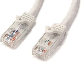 STARTECH N6PATC3MWH 3m White Gigabit hinta ja tiedot | Kaapelit ja adapterit | hobbyhall.fi