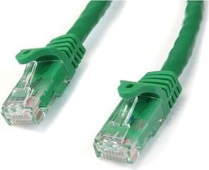 STARTECH 1m Green Snagless Cat6 UTP hinta ja tiedot | Kaapelit ja adapterit | hobbyhall.fi