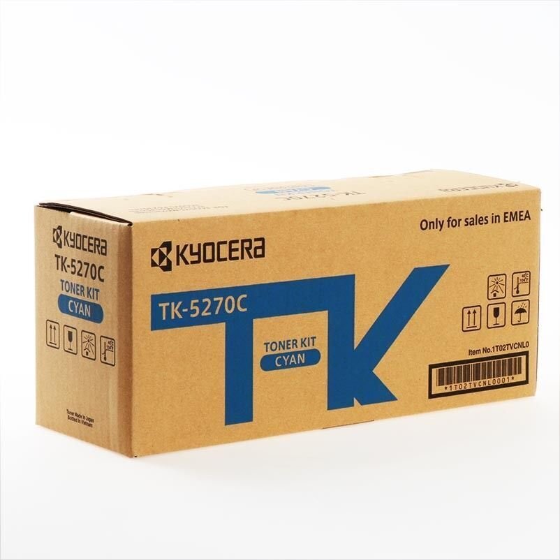 KYOCERA TK-5270C Toner-Kit cyan hinta ja tiedot | Laserkasetit | hobbyhall.fi