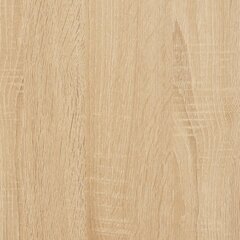 Sohvapöytä Sonoma-tammi 100x30,5x75 cm tekninen puu hinta ja tiedot | Sivupöydät | hobbyhall.fi
