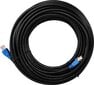 GB CAT6 U/UTP OUTDOOR MUSTA 50M hinta ja tiedot | Kaapelit ja adapterit | hobbyhall.fi