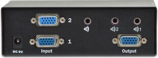 VGA splitter DIGITUS DS-44100-1 hinta ja tiedot | Digitus Tietokoneiden lisävarusteet | hobbyhall.fi