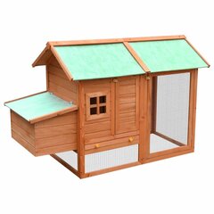 Kanahäkki mänty ja kuusi 170 x 81 x 110 cm hinta ja tiedot | Lintulaudat ja lintuhäkit | hobbyhall.fi