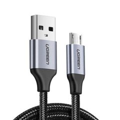 Ugreen USB - mikro-USB-kaapeli 0,5 m harmaa (60145) kaina ir informacija | Kaapelit ja adapterit | hobbyhall.fi