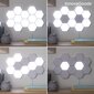 Modulaariset kosketusherkät LED-lamput magneeteilla, taitettavat LED-paneelit hinta ja tiedot | Seinävalaisimet | hobbyhall.fi