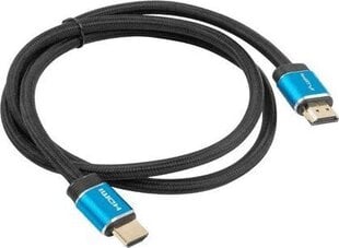 Lanberg CA-HDMI-P20CU-0010-BK hinta ja tiedot | Kaapelit ja adapterit | hobbyhall.fi