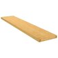 Seinähylly 100x20x2,5 cm bambu hinta ja tiedot | Hyllyt | hobbyhall.fi