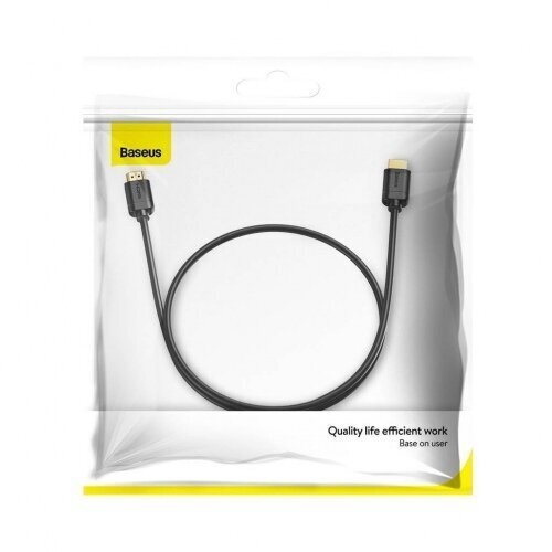 Baseus 56827, HDMI 2.0, 1 m hinta ja tiedot | Kaapelit ja adapterit | hobbyhall.fi