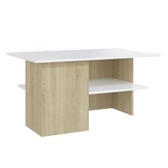 Sohvapöytä, 90x60x46,5 cm, ruskea hinta ja tiedot | Sohvapöydät | hobbyhall.fi