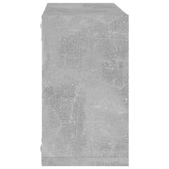 Kuutioseinähyllyt 4 kpl betoninharmaa 26x15x26 cm hinta ja tiedot | Hyllyt | hobbyhall.fi