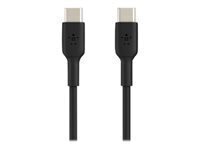 BELKIN PVC C-C 2.0 1M BLK hinta ja tiedot | Puhelinkaapelit | hobbyhall.fi