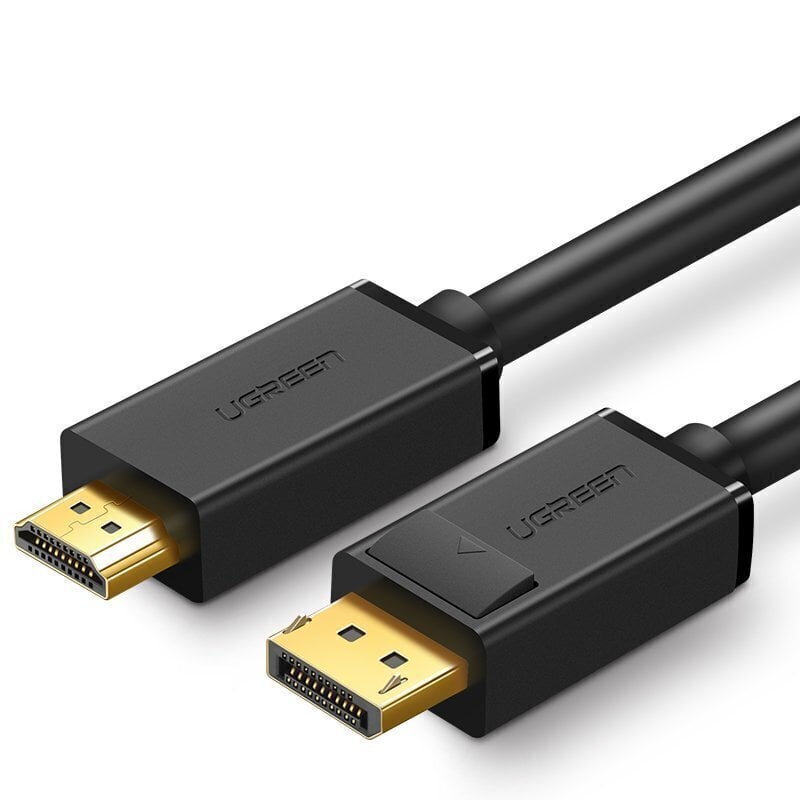 Ugreen HDMI-kaapeli – DisplayPort 4K 30 Hz 28 AWG, 3 m (DP101 10203). hinta ja tiedot | Kaapelit ja adapterit | hobbyhall.fi