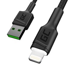 Green Cell KABGCSET04, USB / Lightning, 2 m hinta ja tiedot | Kaapelit ja adapterit | hobbyhall.fi
