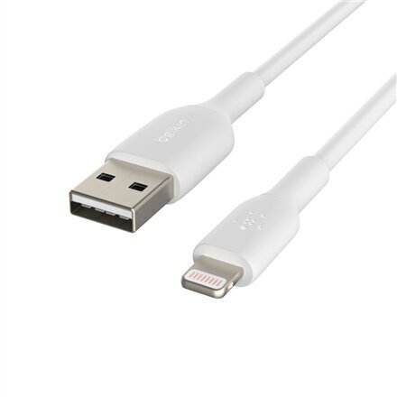 Belkin BOOST CHARGE Lightning to USB-A C hinta ja tiedot | Kaapelit ja adapterit | hobbyhall.fi
