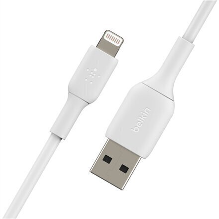 Belkin BOOST CHARGE Lightning to USB-A C hinta ja tiedot | Kaapelit ja adapterit | hobbyhall.fi