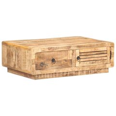 Sohvapöytä 90x60x29 cm karkea mangopuu hinta ja tiedot | Sohvapöydät | hobbyhall.fi