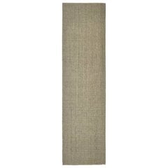 Sisalmatto raapimispuulle taupe 80x300 cm hinta ja tiedot | Raapimispuut ja kiipeilypuut | hobbyhall.fi