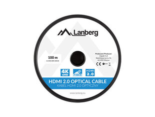 LANBERG CA-HDMI-20FB-1000-BK hinta ja tiedot | Lanberg Kodinkoneet ja kodinelektroniikka | hobbyhall.fi