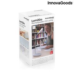 InnovaGoods ladattava LED-pöytävalaisin Lum2go hinta ja tiedot | Pöytävalaisimet | hobbyhall.fi