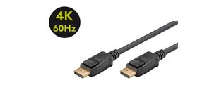 GB DISPLAYPORT V1.2 KAAPELI 1M hinta ja tiedot | Kaapelit ja adapterit | hobbyhall.fi