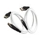 Gioteck VP1 Viper Cable 2-Pack incl. HDMI 2.1 and Type-C Braided Cables - White, 3m hinta ja tiedot | Kaapelit ja adapterit | hobbyhall.fi