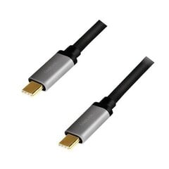 Logilink CUA0106 USB 2.0 Type-C -kaapeli hinta ja tiedot | Kaapelit ja adapterit | hobbyhall.fi