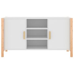 Senkki valkoinen 107x38x60 cm tekninen puu hinta ja tiedot | Olohuoneen kaapit ja lipastot | hobbyhall.fi