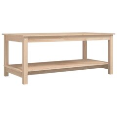Sohvapöytä 110x55x45 cm täysi mänty hinta ja tiedot | Sohvapöydät | hobbyhall.fi