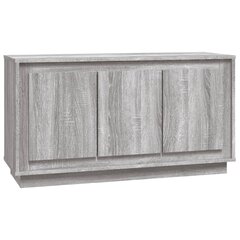 Senkki harmaa Sonoma 102x35x55 cm tekninen puu hinta ja tiedot | Olohuoneen kaapit ja lipastot | hobbyhall.fi